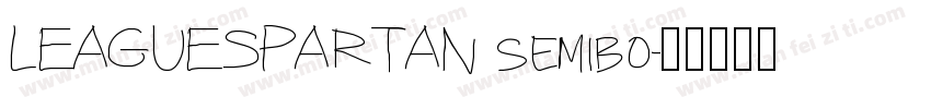LEAGUESPARTAN semibo字体转换